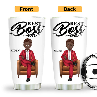 Best Boss Ever - Personalized Tumbler DSSSTDHA1537D