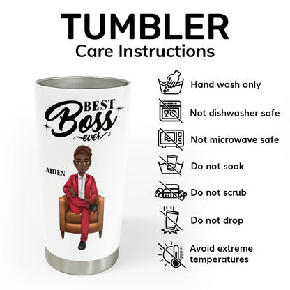 Best Boss Ever - Personalized Tumbler DSSSTDHA1537D