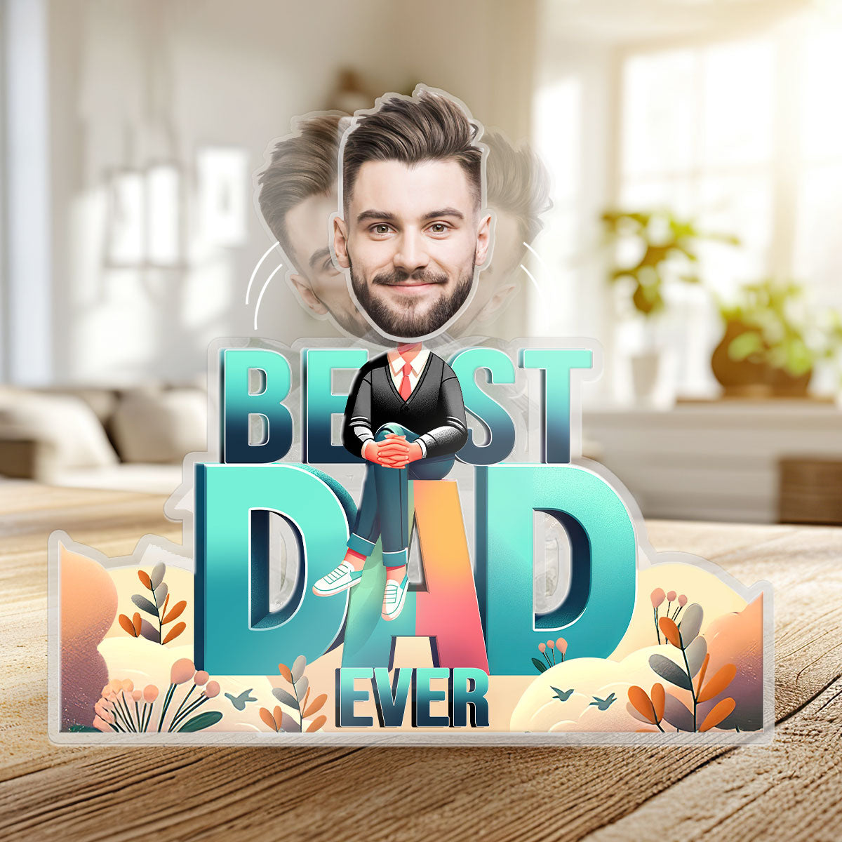 Best Mom/Dad Ever - Shaking Head Standee - SHSM02