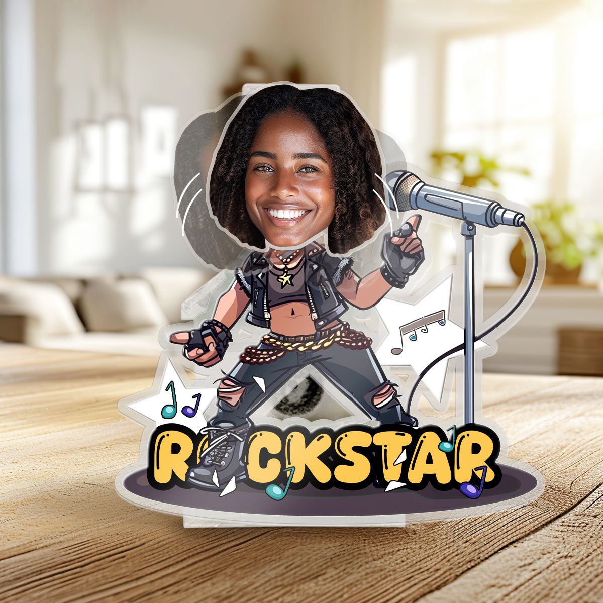 I'm A Rockstar - Shaking Head Standee SHSH01