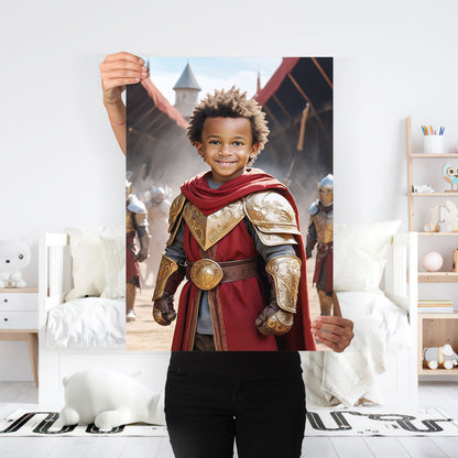 Brave Warrior - Personalized Poster DSPTDHA1440D