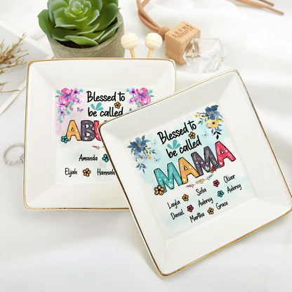 Blessed To Be Called Grandma | Personalized Jewelry Dish DSJDPH1832M