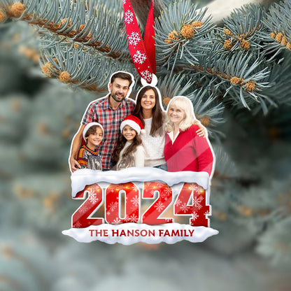 Family 2024 - Personalized 1-Side Acrylic Ornament DSACOTHA1009D