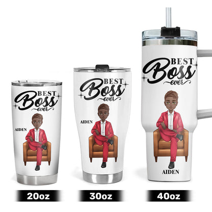 Best Boss Ever - Personalized Tumbler DSSSTDHA1537D