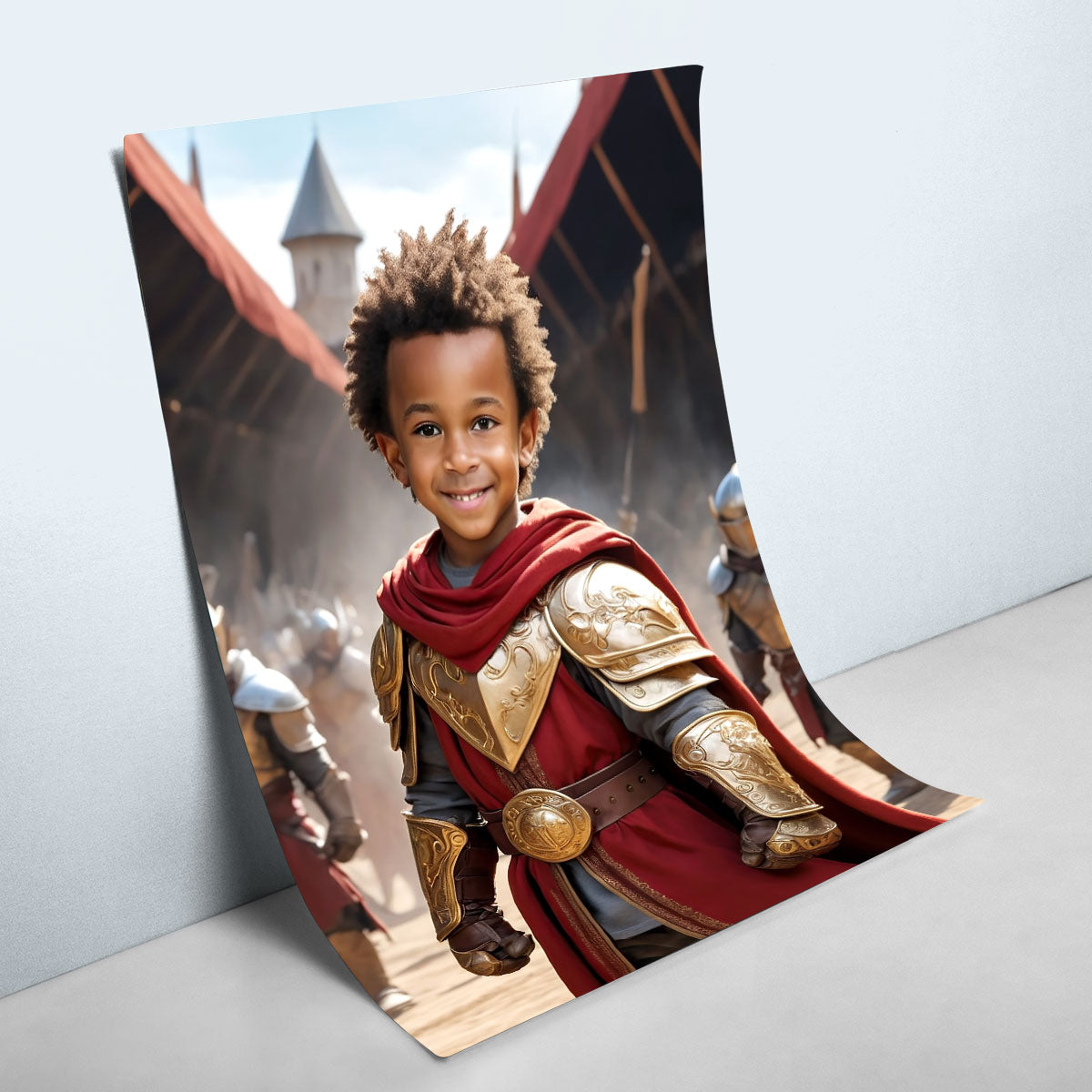 Brave Warrior - Personalized Poster DSPTDHA1440D