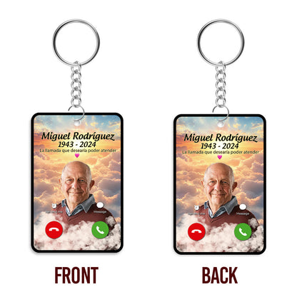 La Llamada Que Desearía Poder Atender - Personalized Acrylic Keychain DSAKHLN1983TA
