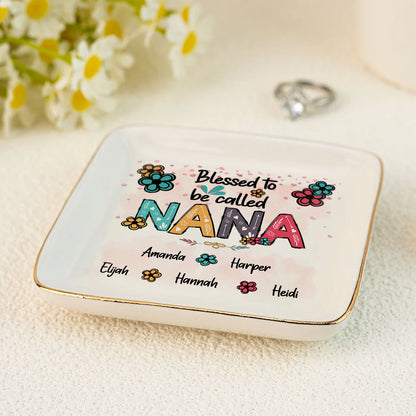 Blessed To Be Called Grandma | Personalized Jewelry Dish DSJDPH1832M