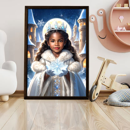 Snow Princess - Personalized Poster DSPTDHA1353M