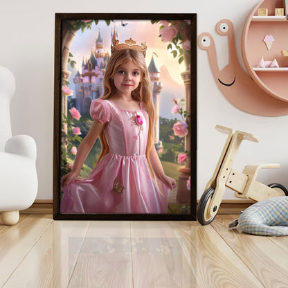 Pink Princess - Personalized Poster DSPTTHA919TA