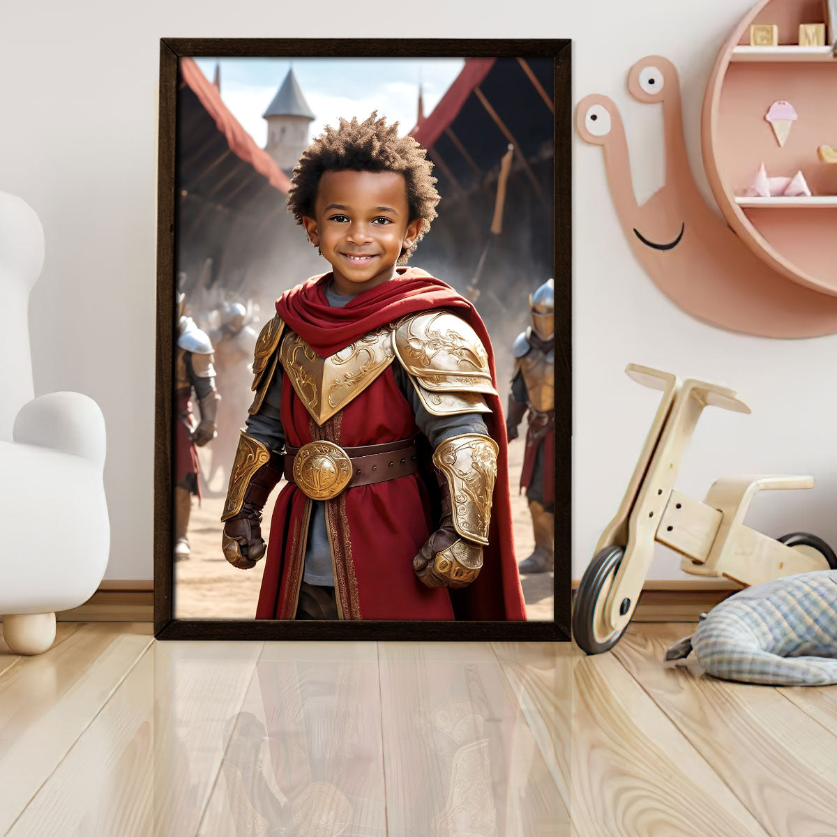 Brave Warrior - Personalized Poster DSPTDHA1440D