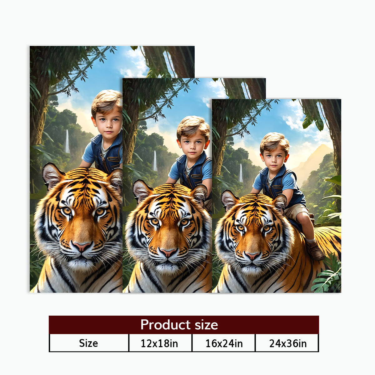 The Little Explorer - Personalized Poster DSPTDHA1307TA